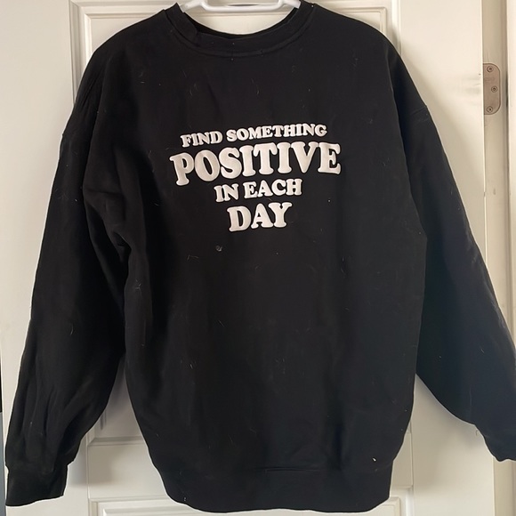 Garage Oversized Fleece Crewneck Sweater - Picture 2 of 4